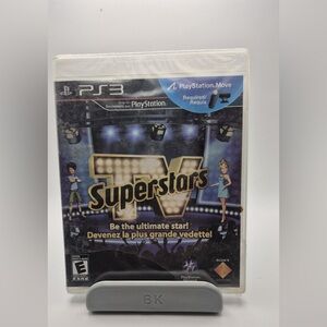 Sony TV Superstars Game - Gold and Black New Factory Sealed Wrapping Is Missing